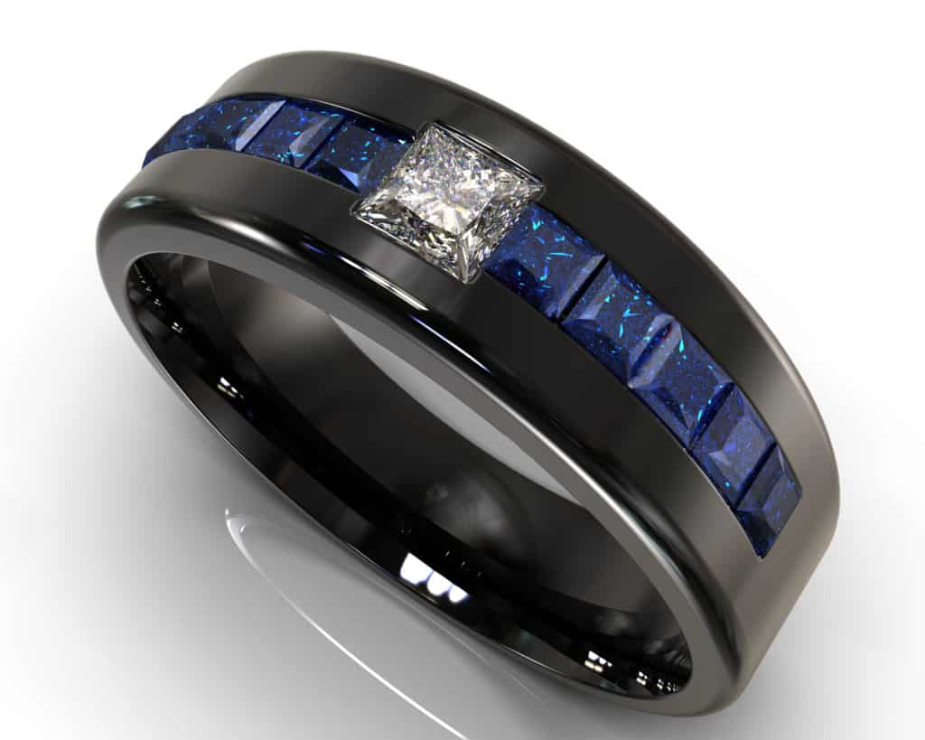 Black Gold Roebling Ring