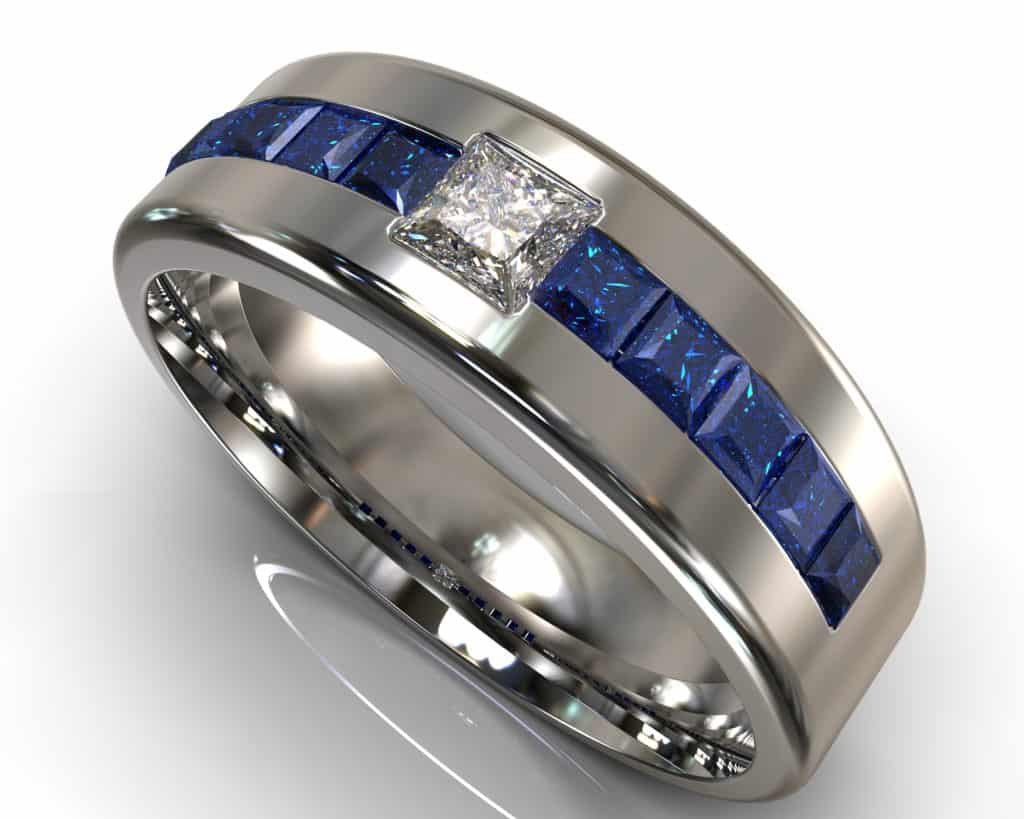 Platinum Roebling Ring