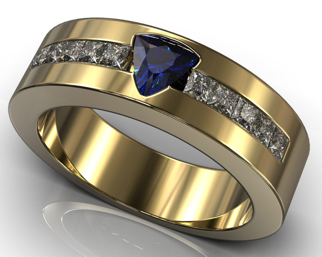 Yellow Gold Pasteur Ring