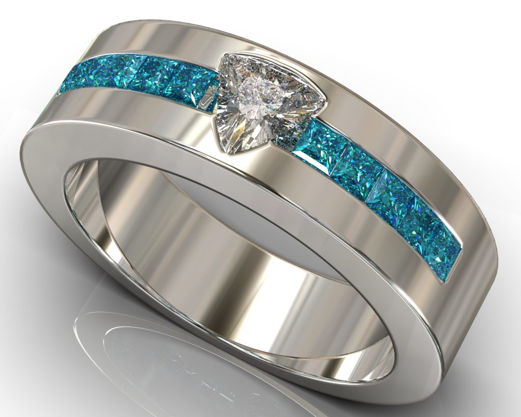 Platinum Pasteur Ring