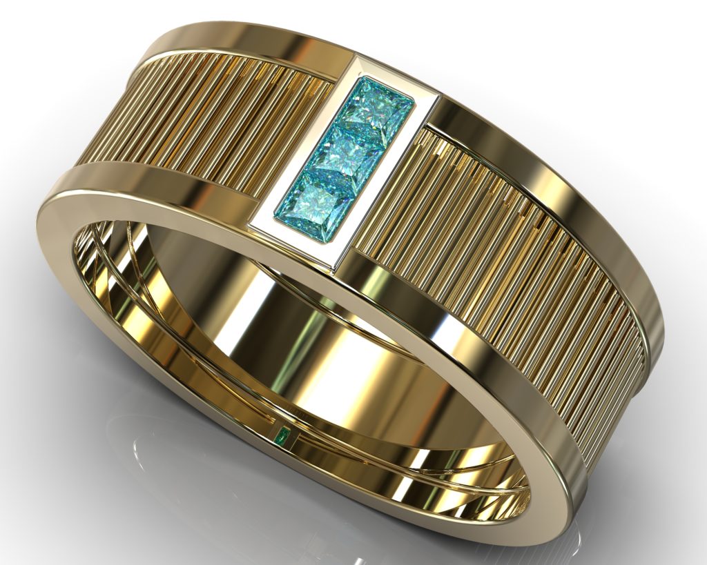 Yellow Gold Whitman Ring