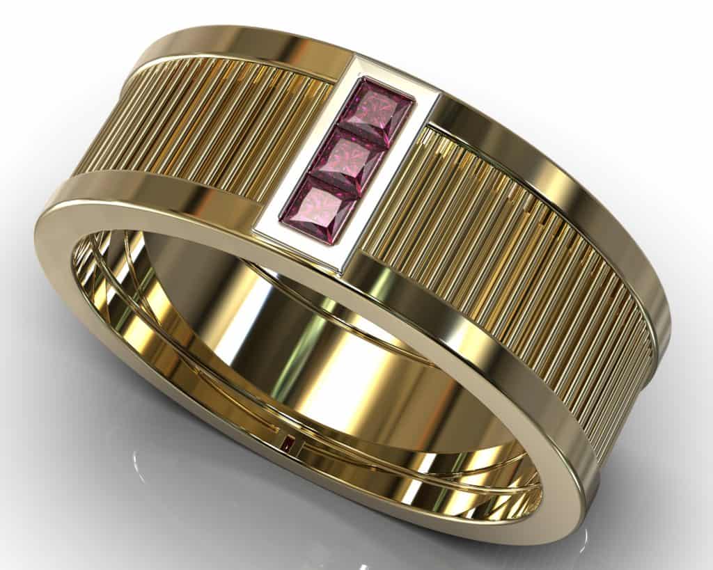 Yellow Gold Whitman Ring