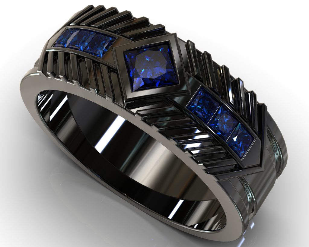 Black Gold Waldo Ring