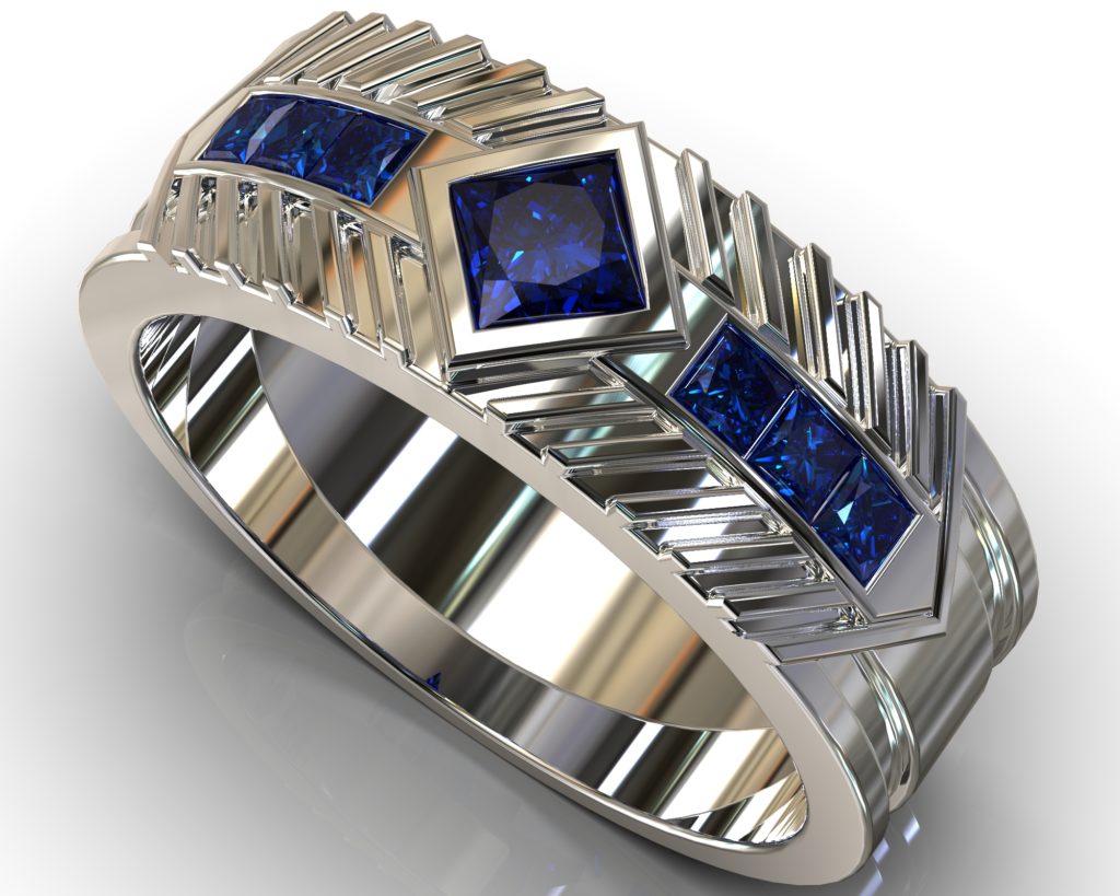 Platinum Waldo Ring