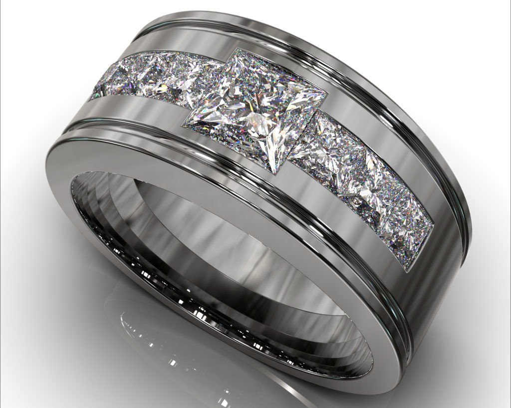 Platinum Caesar Ring