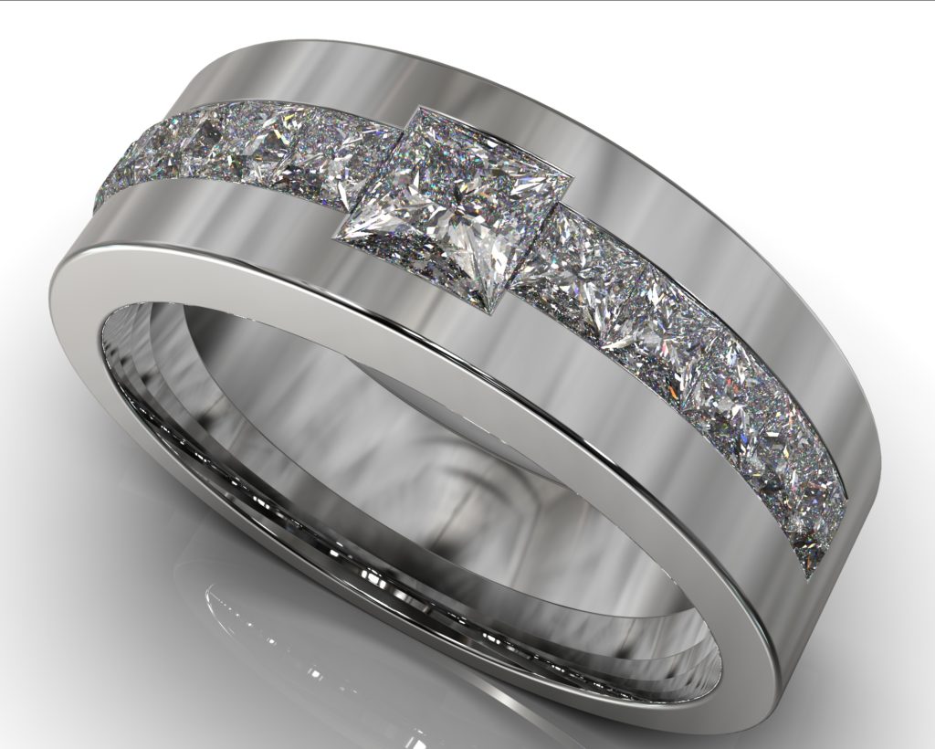 Platinum Archimedes Ring