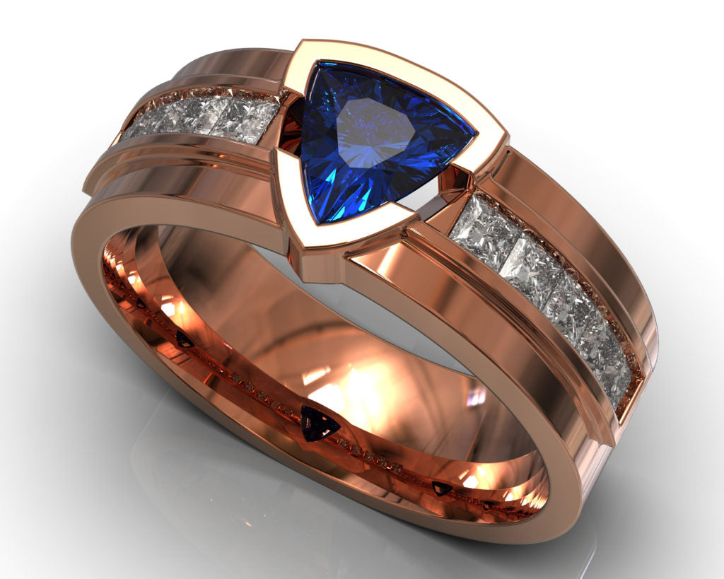 Rose Gold Columbus Ring