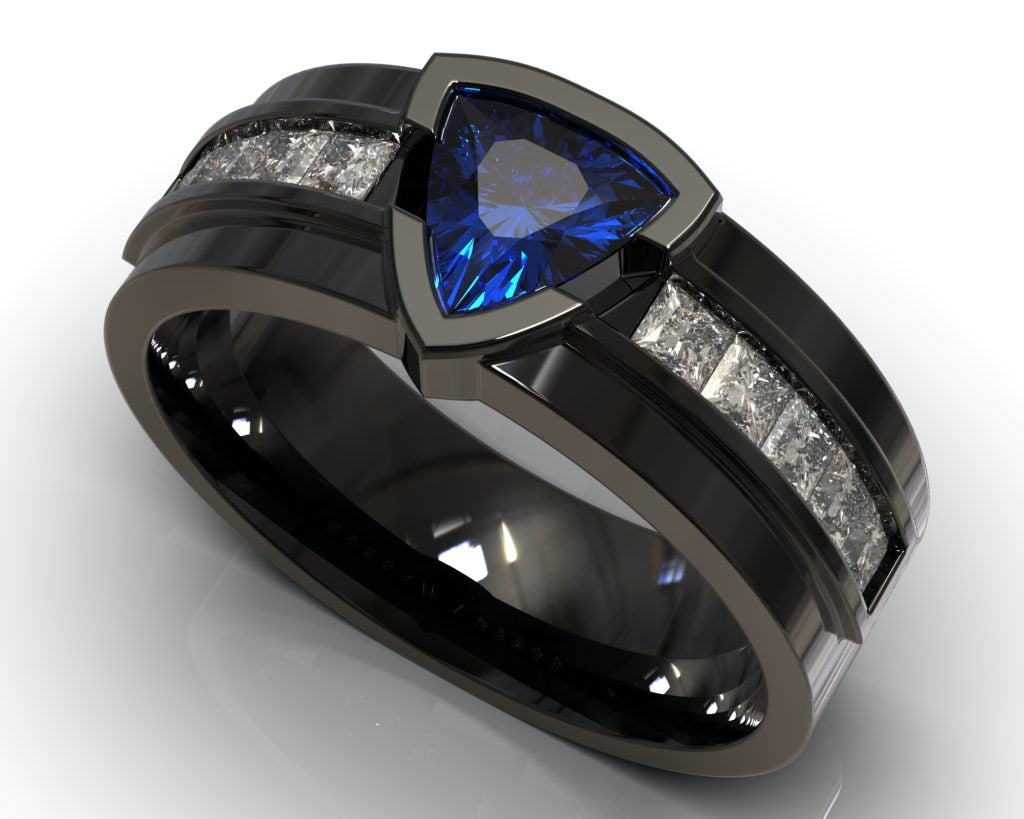 Black Gold Columbus Ring