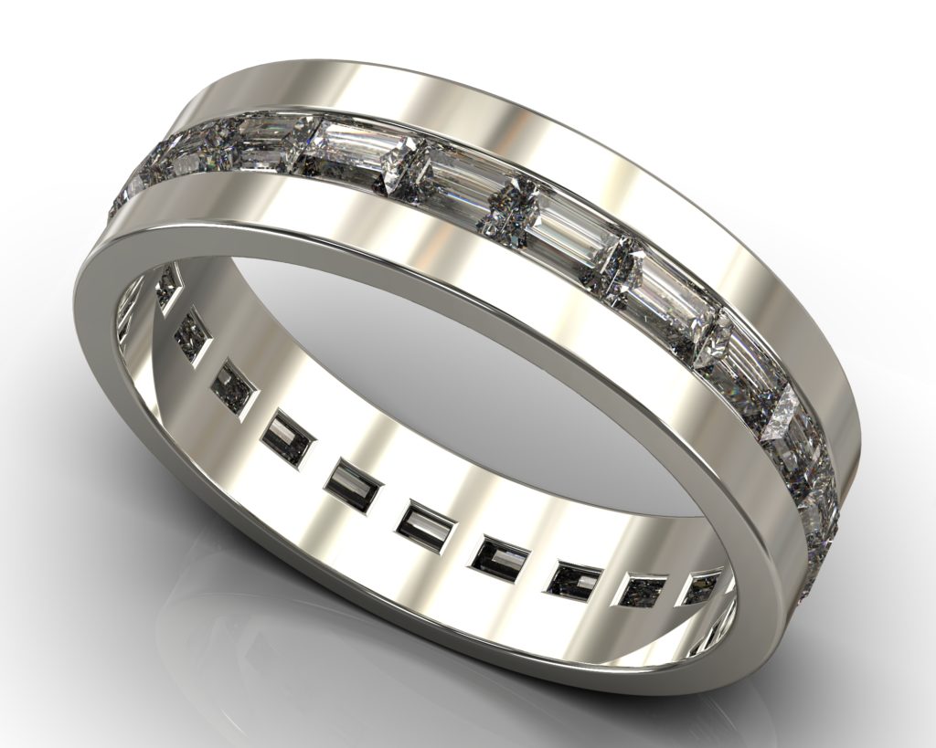 White Gold Gustav Ring