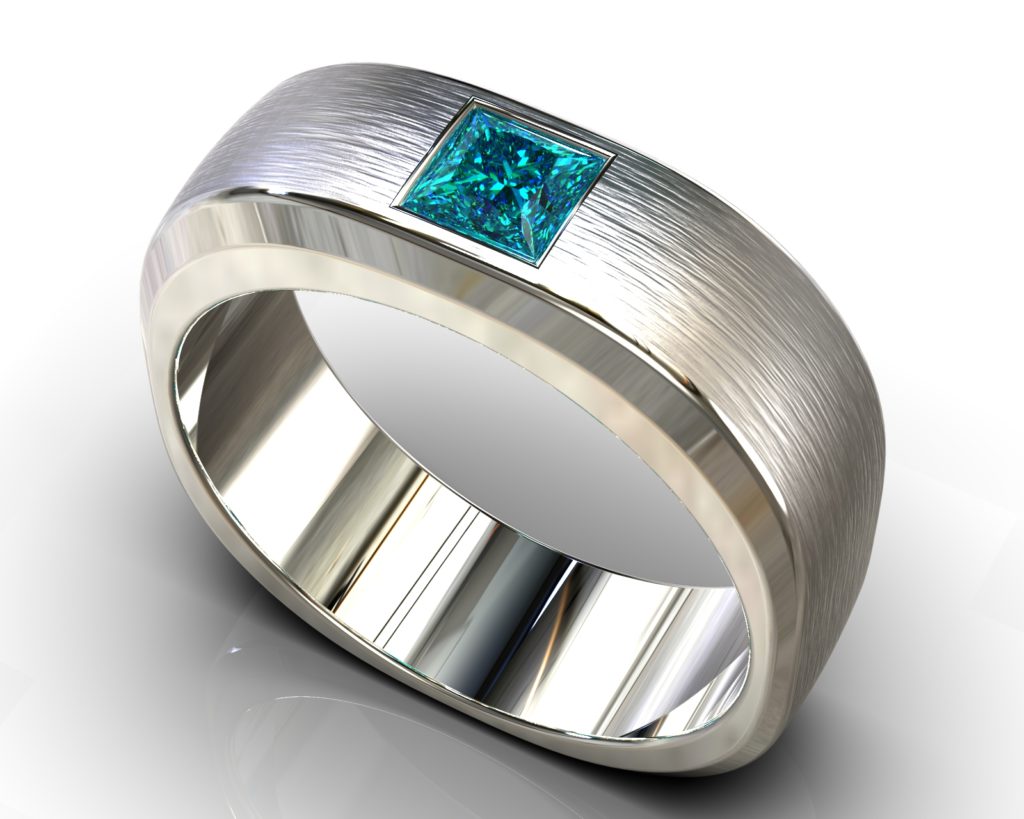 White Gold Edward Ring
