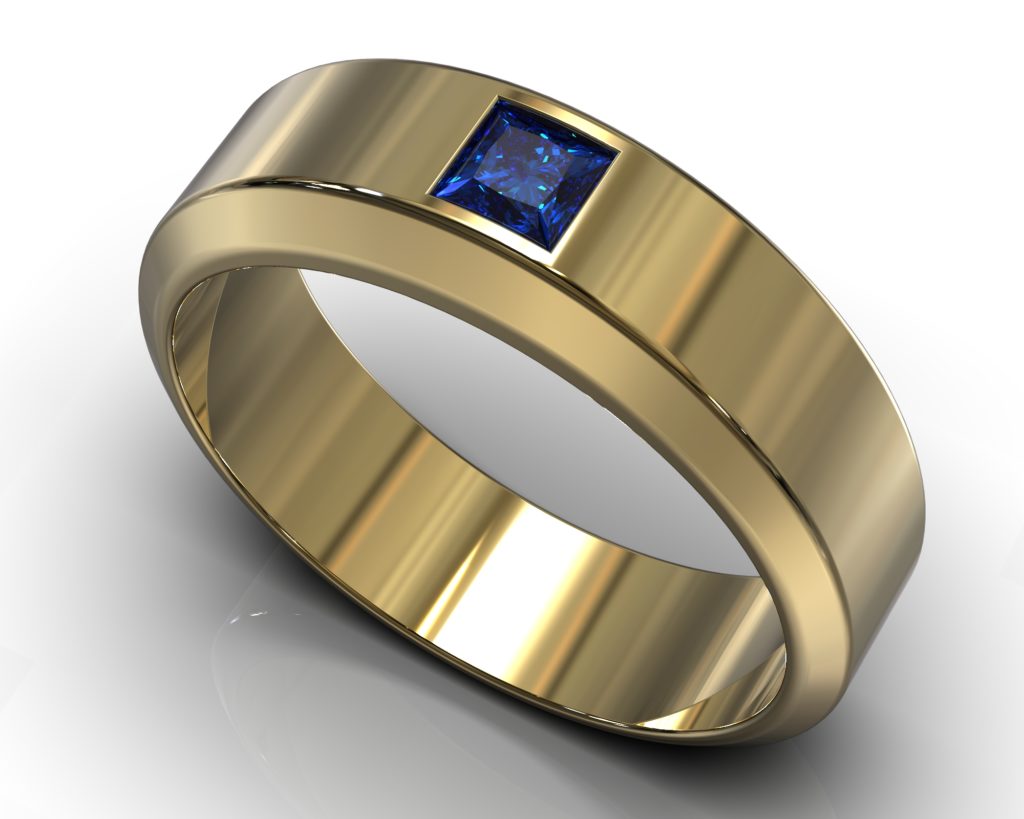Yellow Gold Mozart Ring