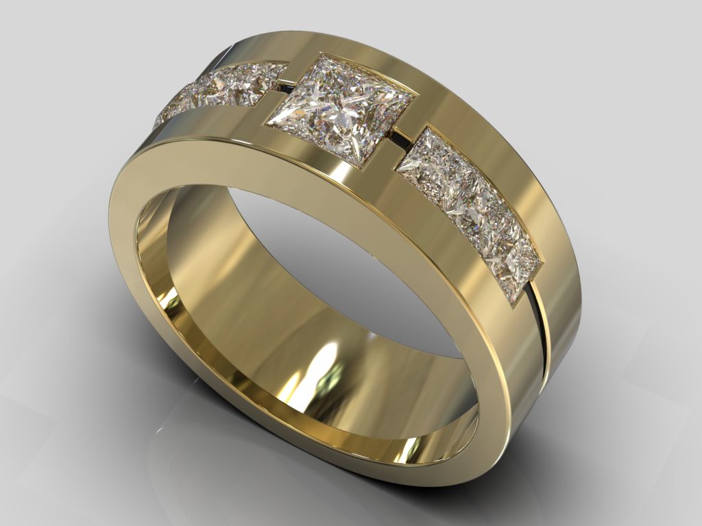 Yellow Gold Genghis Ring