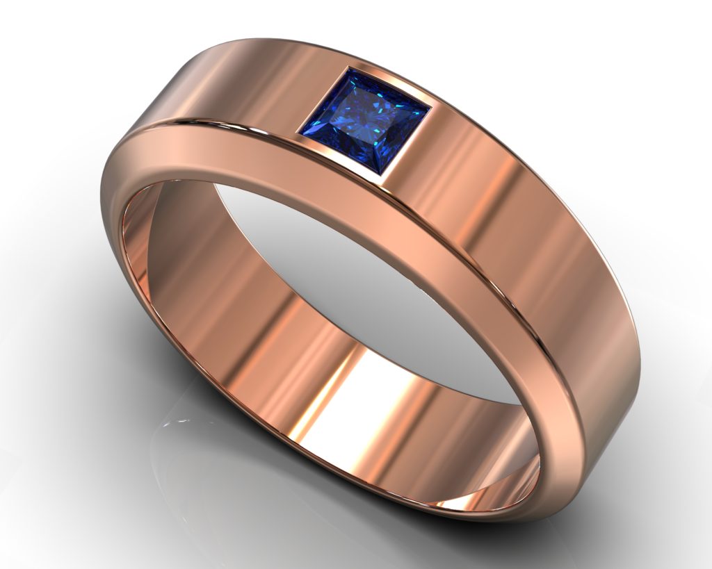 Rose Gold Mozart Ring