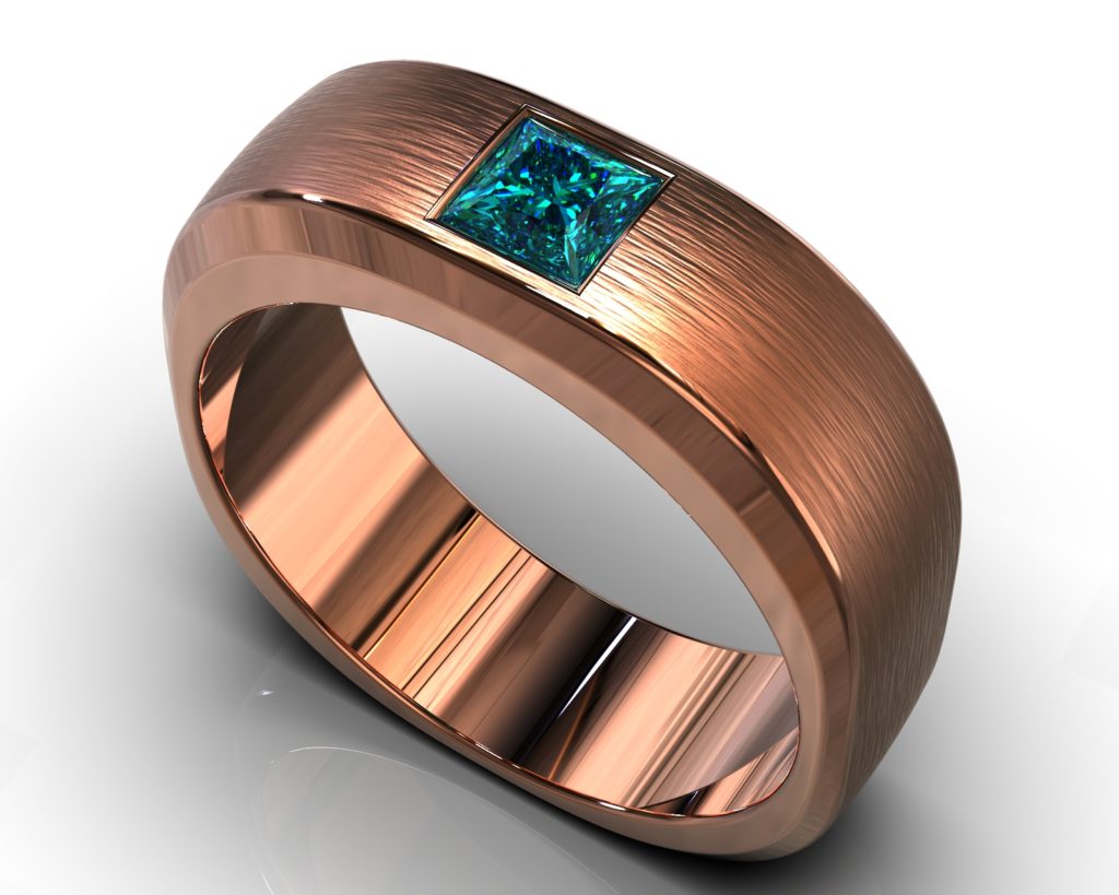 Rose Gold Edward Ring