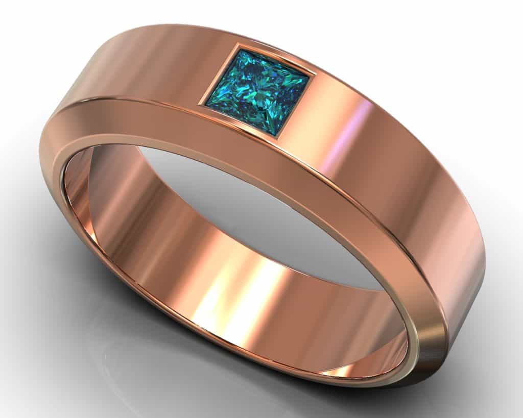Rose Gold Mozart Ring