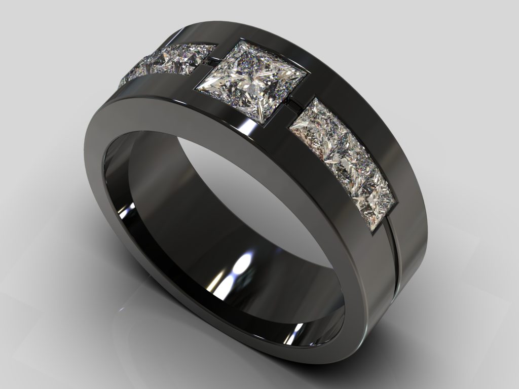 Black Gold Genghis Ring