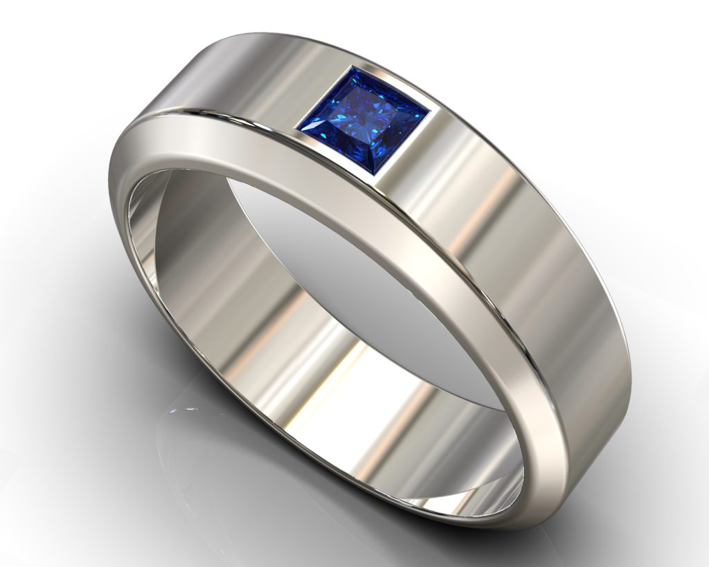 Platinum Mozart Ring