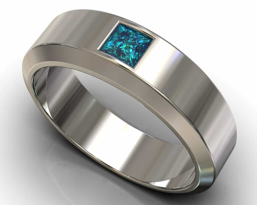 Platinum Mozart Ring