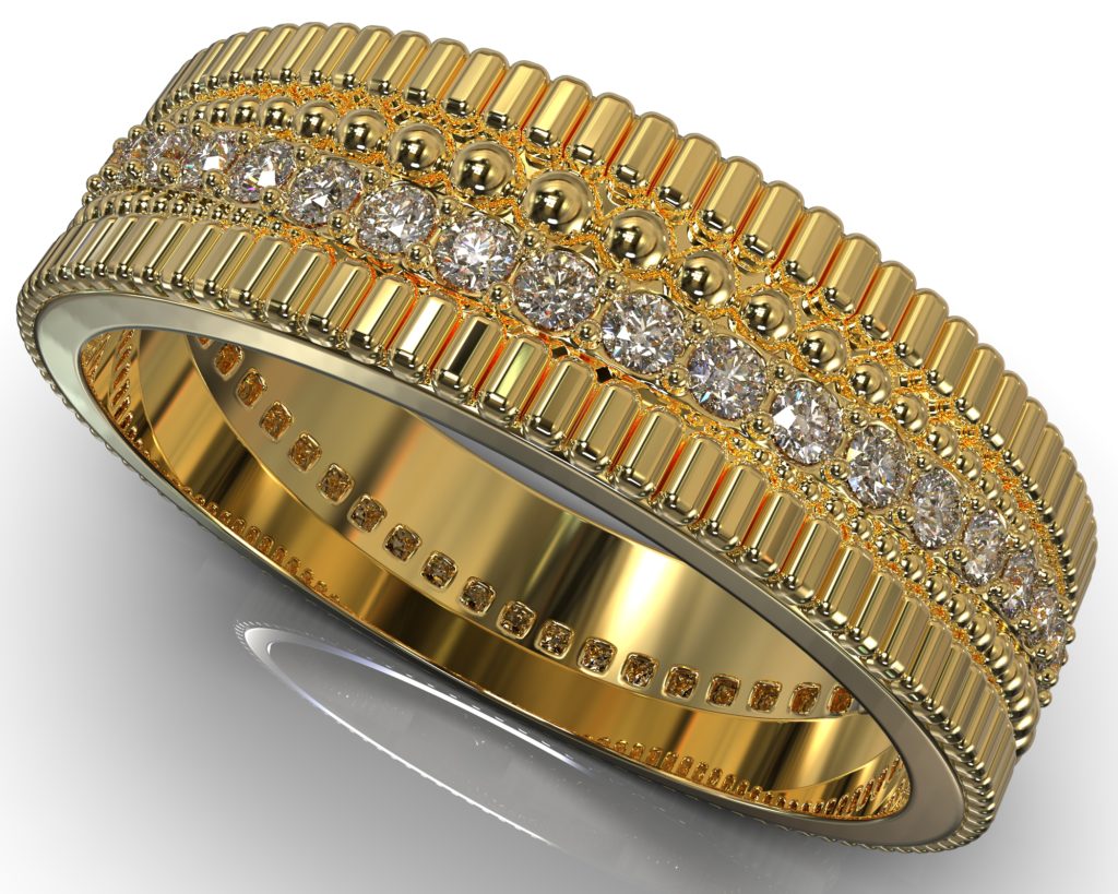 Yellow Gold Darwin Ring