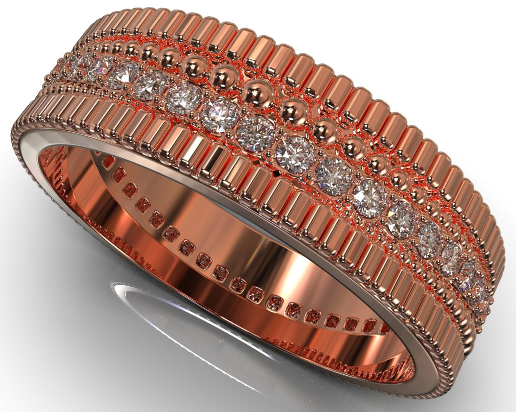 Rose Gold Darwin Ring