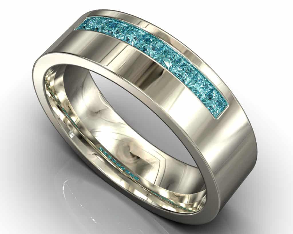White Gold Voltaire Ring