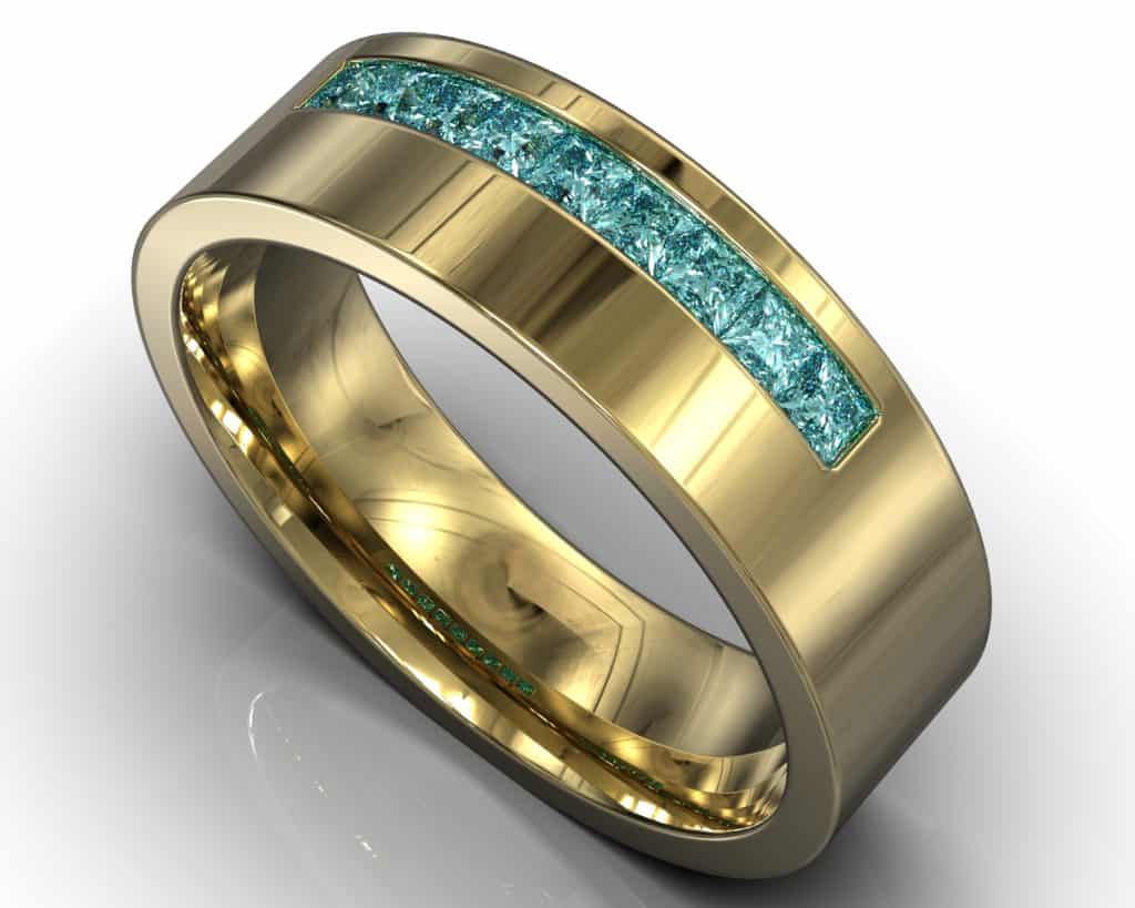 Yellow Gold Voltaire Ring