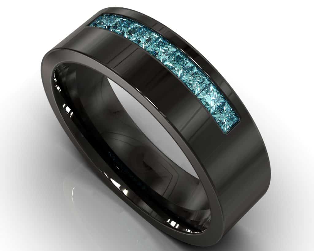 Black Gold Voltaire Ring