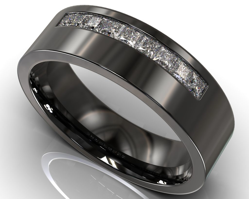Black Gold Voltaire Ring