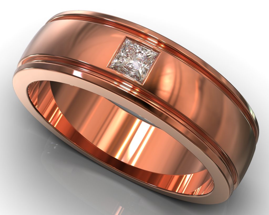 Rose Gold Maxwell Ring
