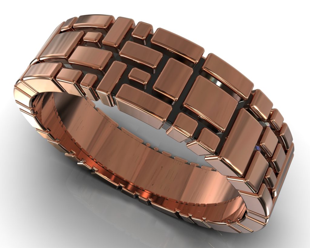 Rose Gold Rembrandt Ring