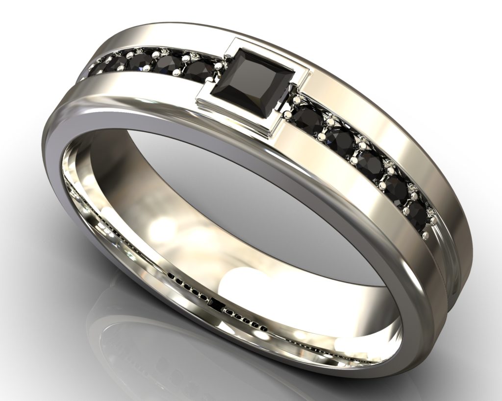 White Gold Pablo Ring