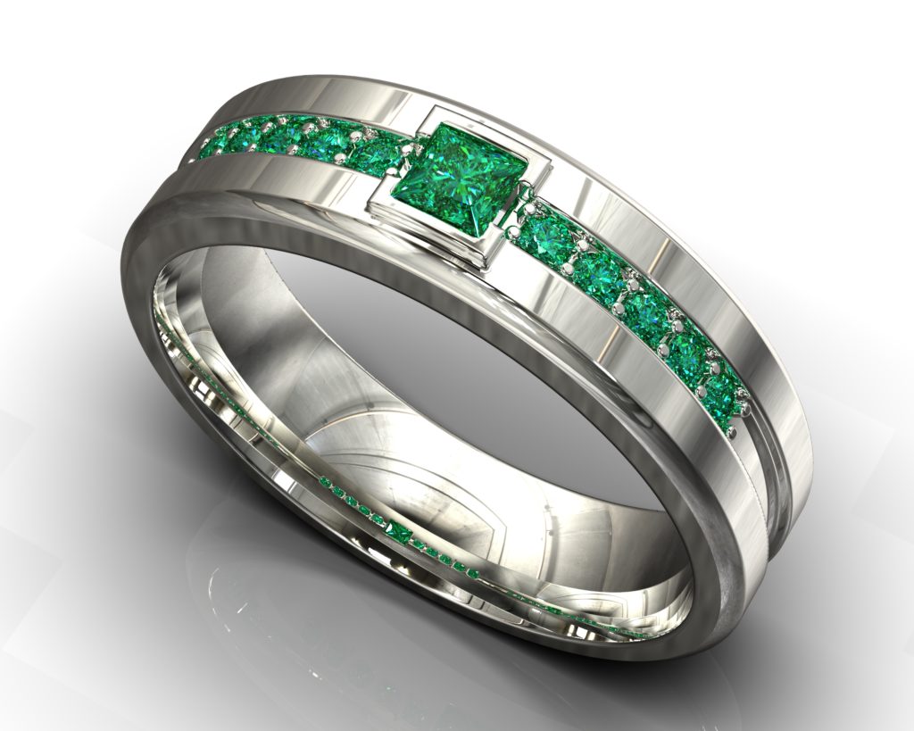 White Gold Pablo Ring
