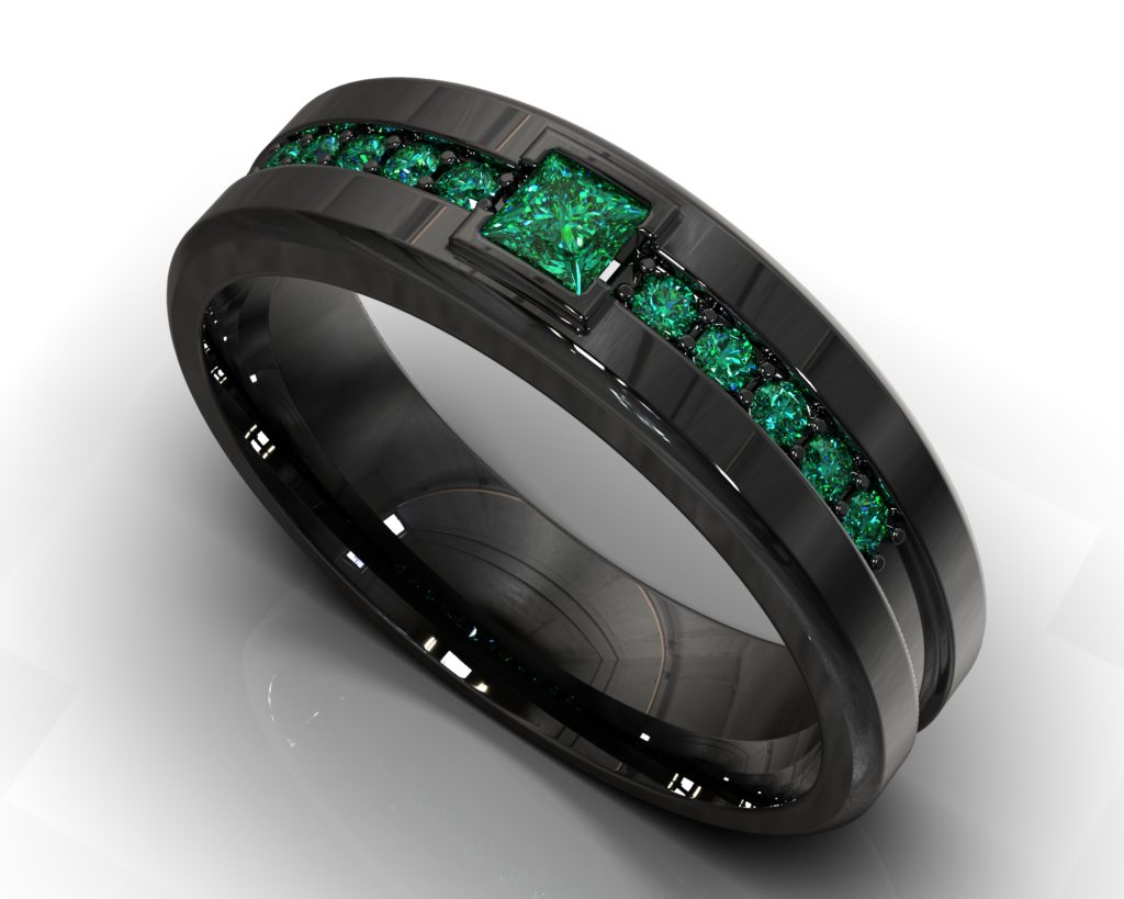 Black Gold Pablo Ring