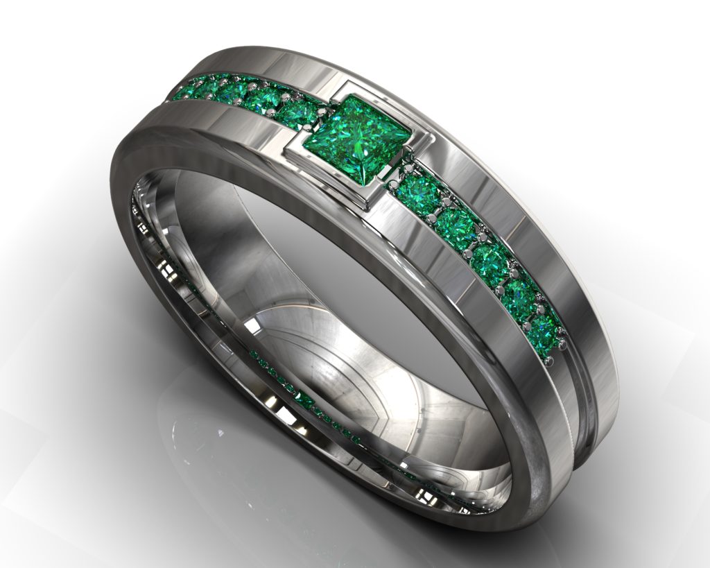 Platinum Pablo Ring