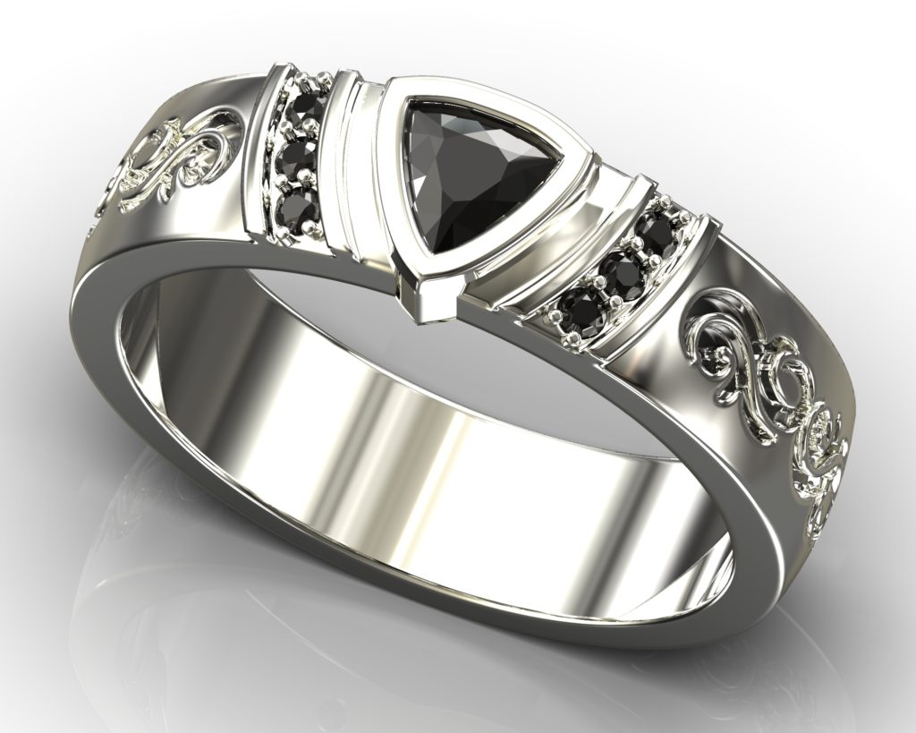 White Gold Raphael Ring