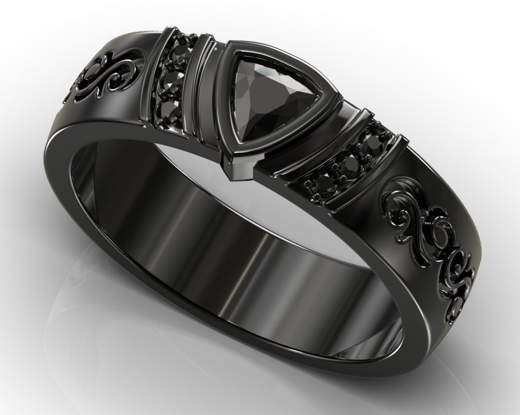 Black Gold Raphael Ring