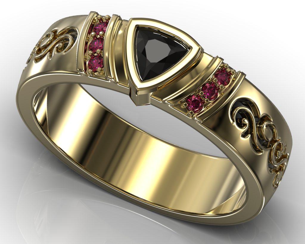 Yellow Gold Raphael Ring