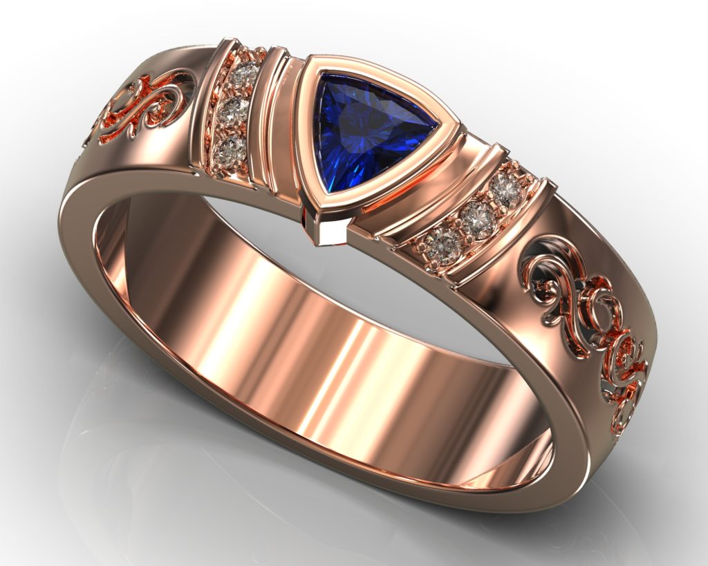 Rose Gold Raphael Ring