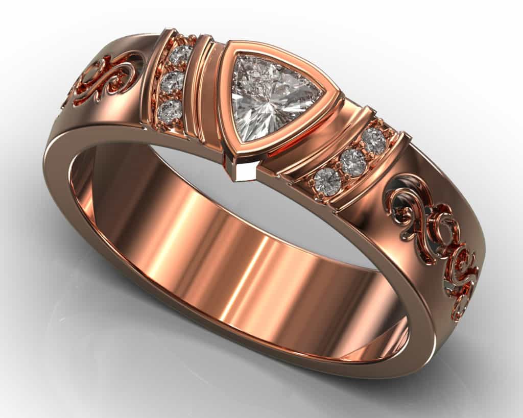 Rose Gold Raphael Ring