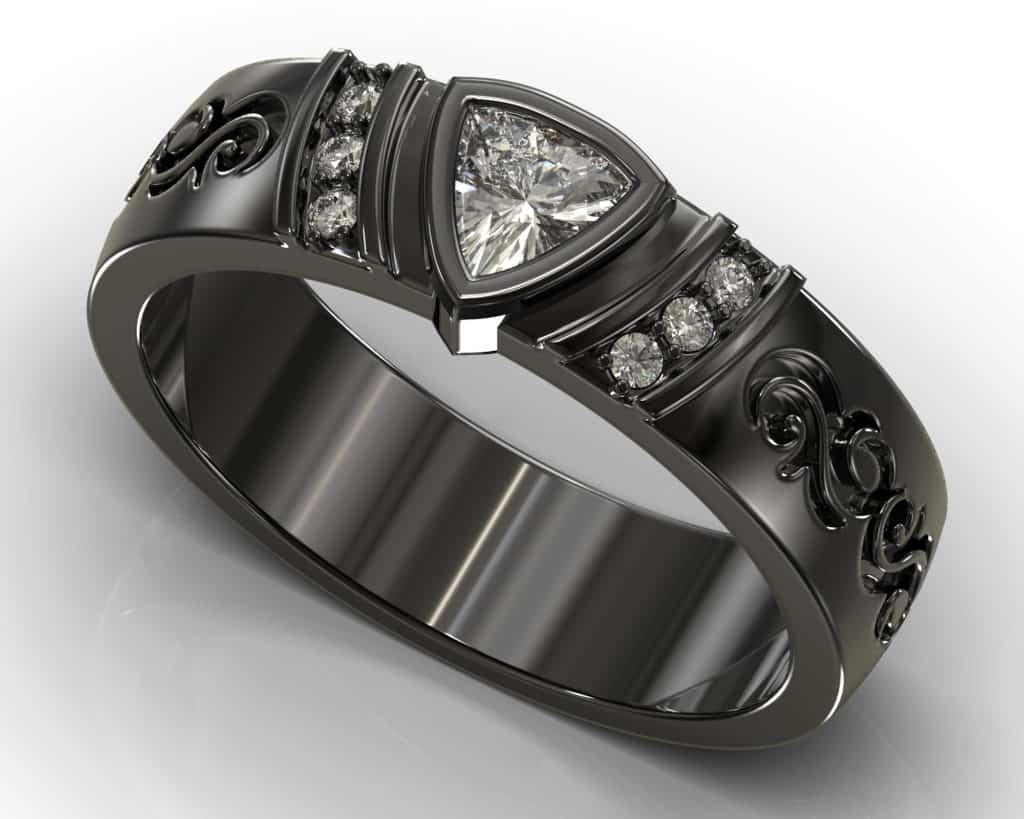 Black Gold Raphael Ring