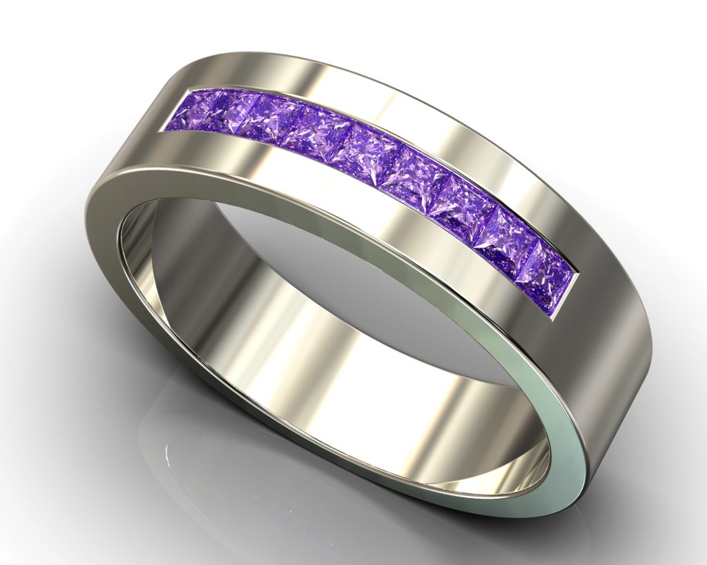 White Gold Kafka Ring