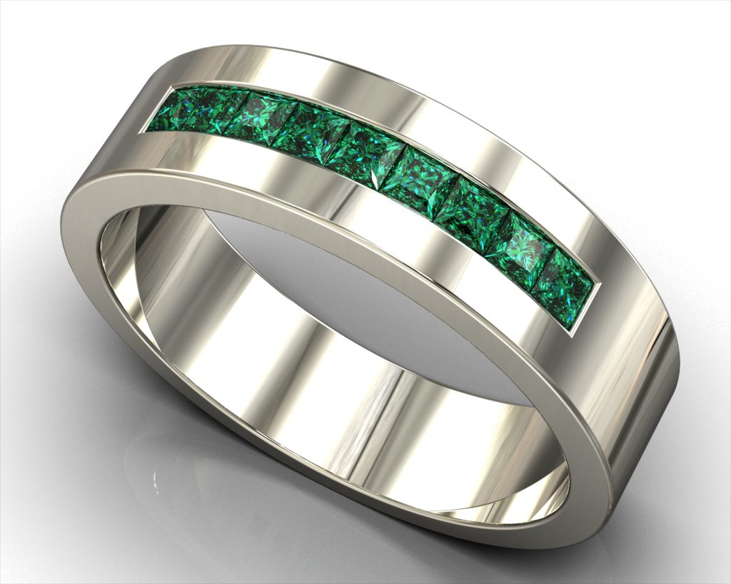 White Gold Kafka Ring