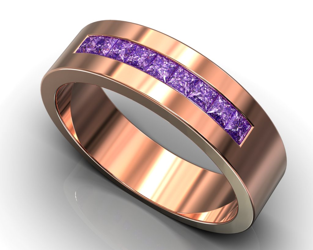 Rose Gold Kafka Ring
