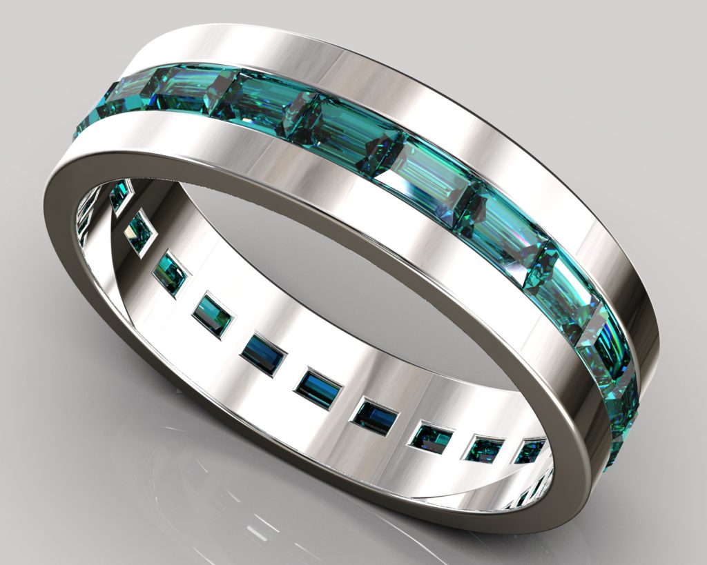 White Gold Gustav Ring