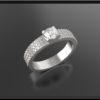 Diamond Engagement Ring Pave Setting