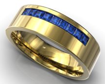 Gold Sapphire Side Band