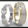 Wedding Ring Set His And Hers