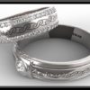 His And Hers Diamond Wedding Bands