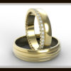 Diamond His And Hers Wedding Rings
