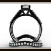 Moissanite Bridal Ring Set